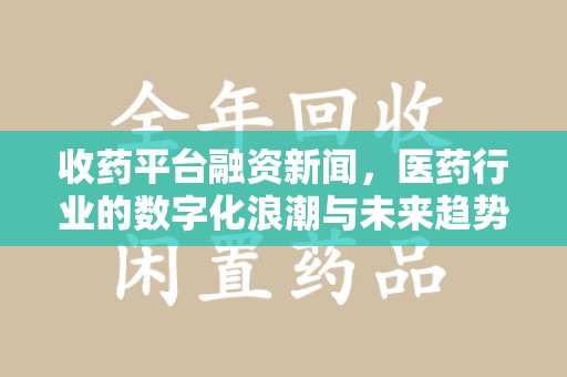 南京收药平台融资新闻，医药行业的数字化浪潮与未来趋势
